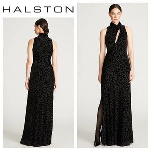HALSTON Uma Gown In Devoree